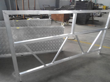 Painted Aluminum Suspended Wire Rope Platform 500kg / 630kg / 800kg / 1000kg